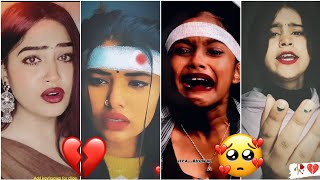 Sad Tik Tok Videos 😢Emotional Sad Video 😭Broken Heart Touching Video 💔 [upl. by Arehsat]