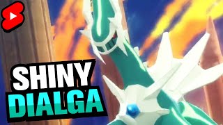 Shiny Dialga after 932 Resets  Pokemon BDSP [upl. by Bega975]