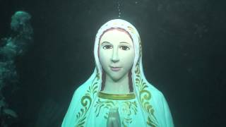 Its a Miracle Virgin Mary Statue Comes Alive Mother Mary Under Water [upl. by Aigil]