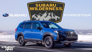 The UNSTOPPABLE 2022 Subaru Forester Wilderness Review [upl. by Atram]