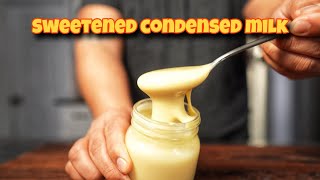 How to make sweetened condensed milk is it worth it [upl. by Aikmat]