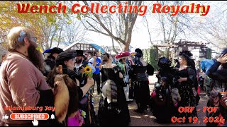 Wench Collecting Royalty  Ohio Renaissance Festival 2024 [upl. by De170]