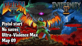 Doom 2 Eviternity 2 map 09 UV Max in 1717 [upl. by Stargell]