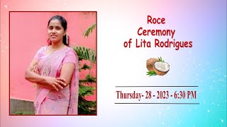 Roce Ceremony of Lita Rodrigues  630 PM  Piusnagar [upl. by Ioab]