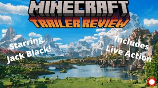 Minecraft Movie Trailer Review [upl. by Aniraad]