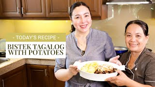 MARJORIES KITCHEN BISTEK TAGALOG WITH POTATOES  Marjorie Barretto [upl. by Long]