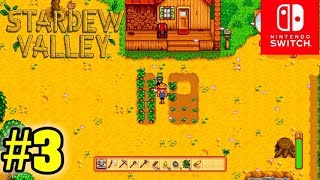 Stardew Valley  Episode 3  Growing Potatoes  Adopting A Cat Nintendo Switch [upl. by Forlini714]