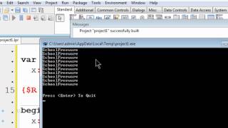 Free Pascal Program Tutorial 7  While Loop  Lazarus [upl. by Arret]