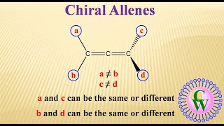 Chiral allenes [upl. by Aleibarg]