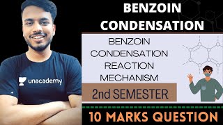 benzoin condensation  benzoin condensation reaction mechanism  benzoin Condensation b pharmacy [upl. by Triny]