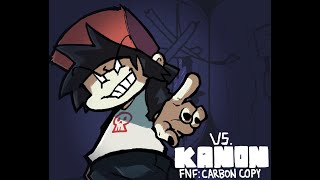 FNF Carbon Copy VS KANON GAMEPLAY [upl. by Aelak]