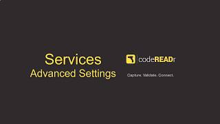 Services Advanced Settings [upl. by Rosalinda]