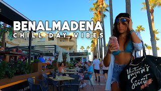 Benalmadena Spain Chill Day Vibes October 2023 Update Costa del Sol  Málaga 4K [upl. by Eiramanel]