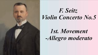 Seitz Concerto No5 Op22 1st Movement in DMajor [upl. by Schertz]