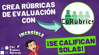 Realiza evaluaciones con CORUBRICS [upl. by Bev]