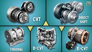 Are There Any Good CVTs  Different CVT Transmissions Explained [upl. by Annaj]