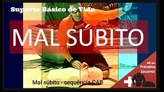 Suporte Básico de Vida SBV em Mal Súbito [upl. by Lechar]