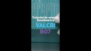 Tutorial tensiómetro Valcri B07 [upl. by Fortunato]