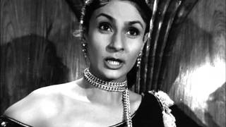 Nadira Bashes Raj Kapoor  Shree 420 Most Viewed Scenes [upl. by Aerdied]