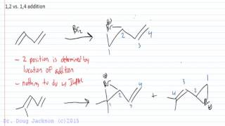 Diene 12 vs 14 Addition Products [upl. by Reed699]