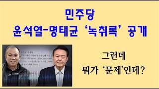 황태순TV  라이브 민주당 윤석열명태균 녹취록 공개  그런데 뭐가 문젠데 [upl. by Kcirtapnaes]