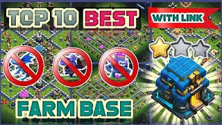 TOP 10 UNBEATEN TH12 FARMING BASE  REPLAY  TH12 FARM BASE WITH LINK  TH12 ANTI LOOT BASE [upl. by Ebbarta]