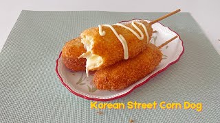 Delicious Korean Corn Dog Recipe  Easy and delicious [upl. by Anitniuq455]