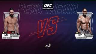 UFC Jared Cannonier vs Jorge Masvidal mobile [upl. by Hizar662]