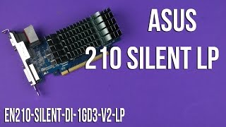 Распаковка Asus GeForce 210 SILENT LP [upl. by Marozik]