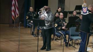 Demondrae Thurman  Barfield quotHeritagequot Concerto for Euphonium  The United States quotPershings Ownquot [upl. by Oneida347]