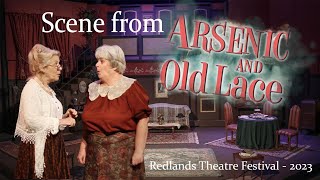 Scene from Arsenic and Old Lace at the Redlands Theatre Festival [upl. by Courtenay355]