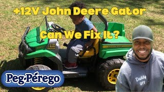 Peg Perego John Deere Gator Not Working  Troubleshooting [upl. by Daggna]