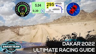 Ultimate Dakar guide a full stage with roadbook and multiple onboards  Dakar Rally 2022 [upl. by Drarrej]