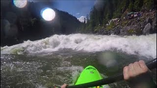 Lochsa River High Water  Lochsa Madness 2018  Whitewater Kayaking [upl. by Robinson]