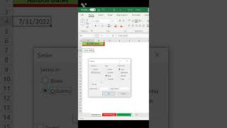 Autofill Dates  Series in excel [upl. by Acinyt130]