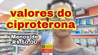 Valores do acetato de ciproterona nas drogarias  Mulher trans [upl. by Wamsley]