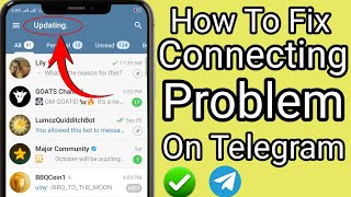 How to Fix Telegram Connecting Problem 2024  Fix Telegram Connecting Problem solved [upl. by Randee]