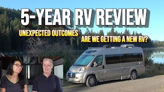 Roadtrek Zion 5Year RV Review Unexpected Outcomes amp RV Shopping Update [upl. by Irrehs]