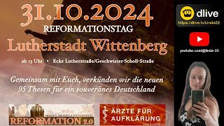 Reformationstag Lutherstadt Wittenberg  31102024 [upl. by Jaella]