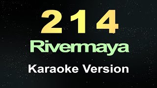 214  Rivermaya Karaoke [upl. by Ainniz67]