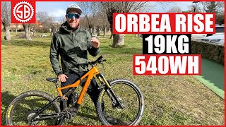 Orbea Rise Hydro 2022 EMTB  First Look  19KG amp 540WH [upl. by Einuj107]