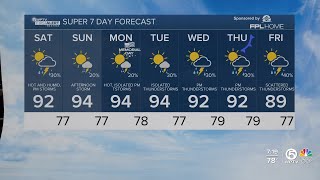 First Alert Weather Forecast for morning of Saturday May 25 2024 [upl. by Nasar593]