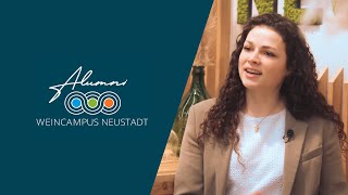 Absolventin Katrin Lang im Interview  ProWein 2023  Weincampus Neustadt with subtitles [upl. by Nekcerb]