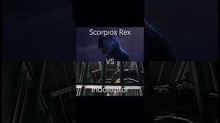 Scorpios Rex VS Indoraptor Epic Remake edit jurassicworld dinosaur battle campcretaceous [upl. by Freeland]