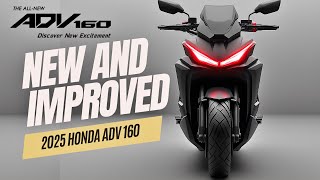 AllNew 2025 Honda ADV 160 Worth The Upgrade [upl. by Evyn]