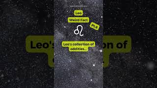 ♌Leo♌ Weird Facts Part 6 shorts zodiac astrology [upl. by Ayotnom920]