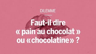 « Chocolatine » « crayon à papier » « clenche »… d’où viennent ces mots de notre langue [upl. by Pulling970]