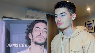 Dennis Lloyd  Nevermind  REACTION [upl. by Rybma]