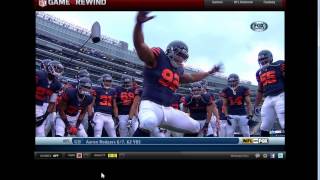 Stephen Paea PreGame HAKA  Chicago Bears [upl. by Ecinerev358]