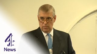 Prince Andrew faces renewed allegations  Channel 4 News [upl. by Aziar]